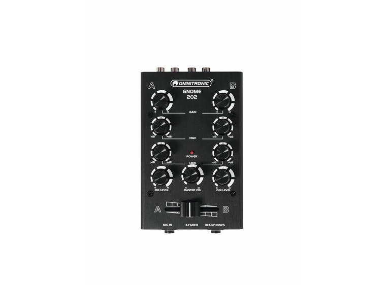 OMNITRONIC GNOME-202 Mini mixer black